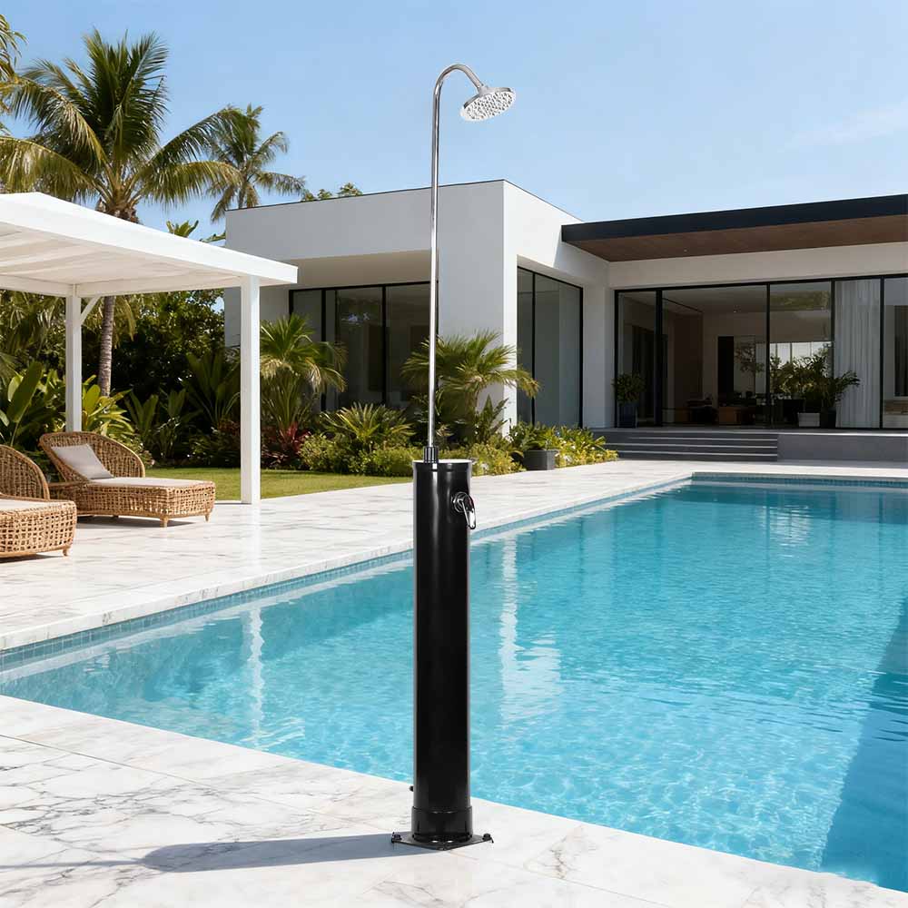 LY18L01-B 18L rund krop Udendørs Haveswimmingpool Solbruser